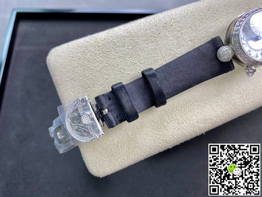 Breguet Reine De Naples 8928BB/5W/944/DD0D3L ZF Factory Diamond-set Bezel