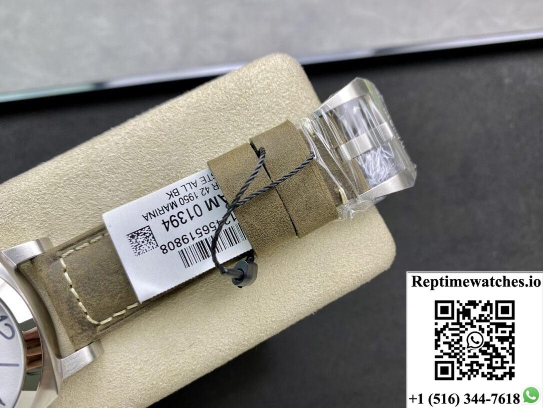 Panerai Luminor Pam01394 Vs Factory White Dial-Rep Time Watches