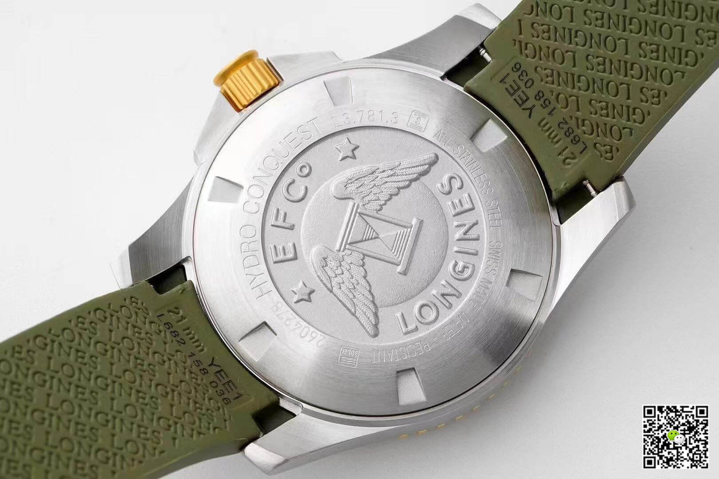 Longines Concas L3.781.3.06.9 ZF Factory Green Dial