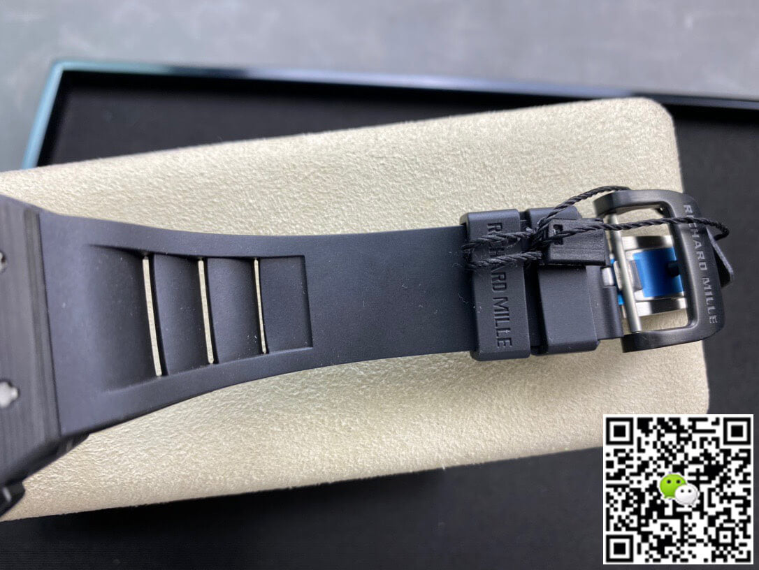 Richard Mille RM-011 KV Factory Forged Carbon Black Strap