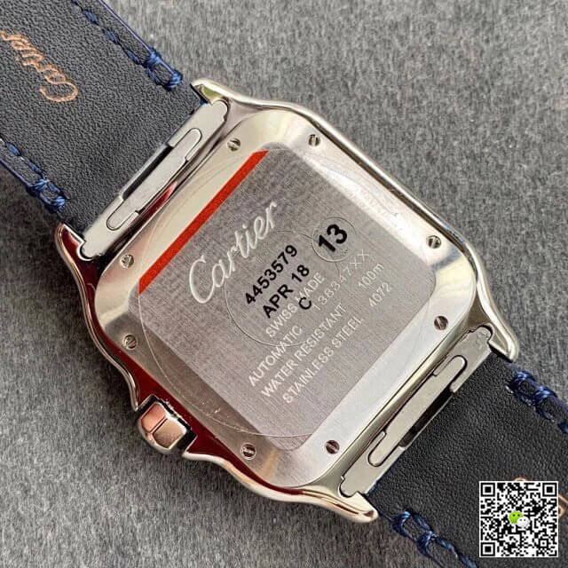 Cartier Santos WSSA0030 V6 Factory Blue Dial