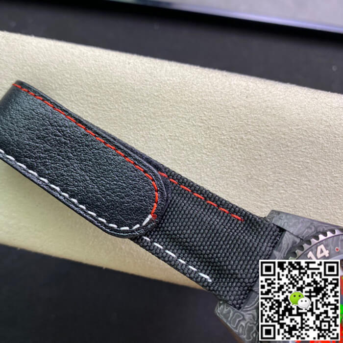 Rolex GMT-MASTER II Diw Carbon Fiber Color Dial Black Fabric Strap