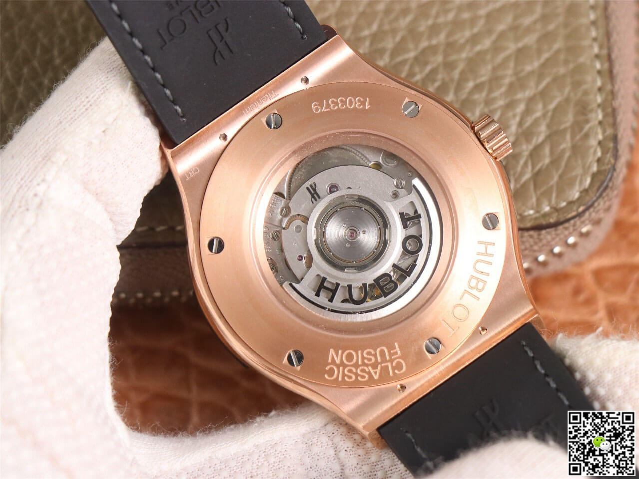 Hublot Classic Fusion 511.OX.7081.LR WWF Factory Rose Gold Dark Gray Dial