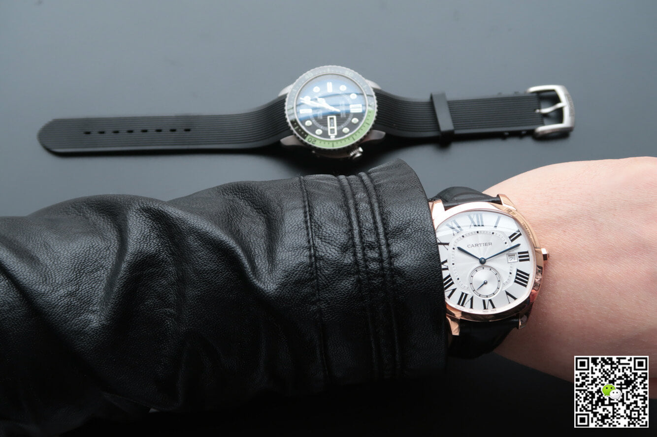 Drive De Cartier WGNM0003 V6 Factory Silver Dial