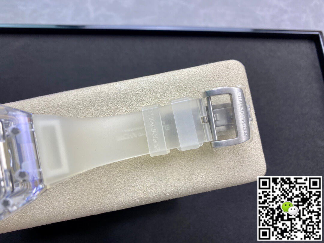 Richard Mille RM056 Tourbillon EUR Factory White Transparent Strap