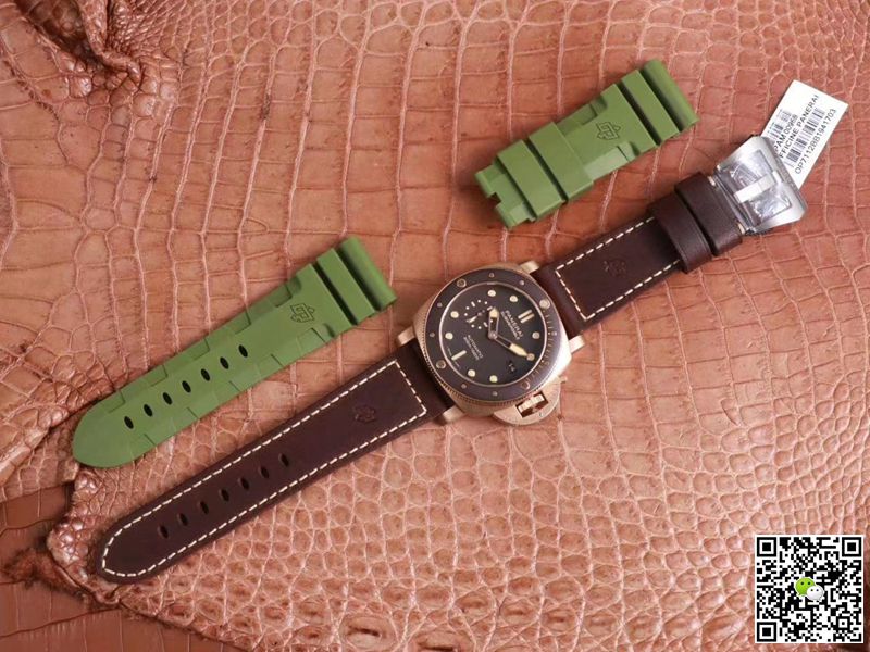 Panerai Submersible PAM00968 King of Bronze VS Factory Brown Dial
