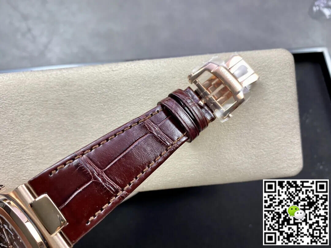 Patek Philippe Nautilus 5712 ZF Factory Brown Leather Strap