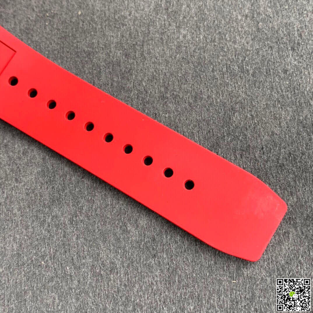 Richard Mille RM35-01 KV Factory Carbon Fiber Red Strap