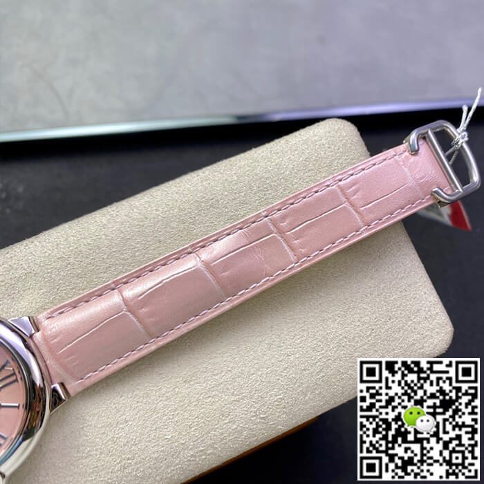 Ballon Bleu De Cartier 36MM WSBB0007 3K Factory Pink Strap