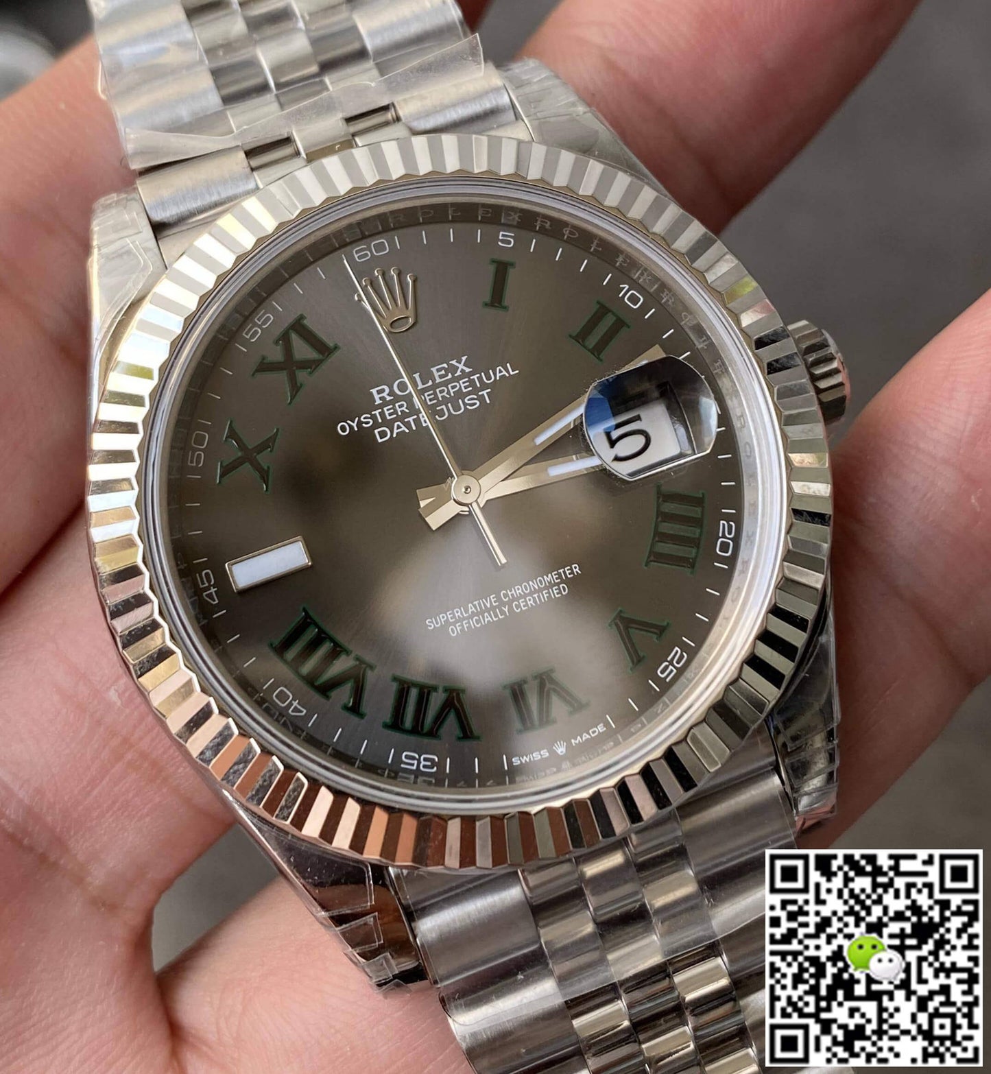 Rolex Datejust M126334-0022 41MM VS Factory Stainless Steel