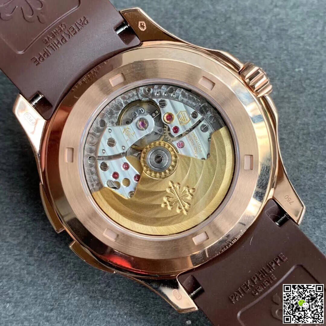 Patek Philippe Aquanaut 5164R-001 GR Factory Rose Gold Brown Dial