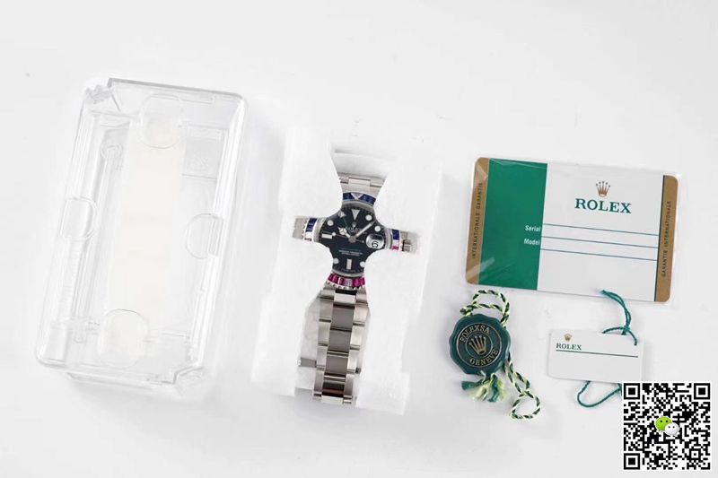 Rolex GMT Master II 116759 SAru-78209 ROF Factory Black Dial