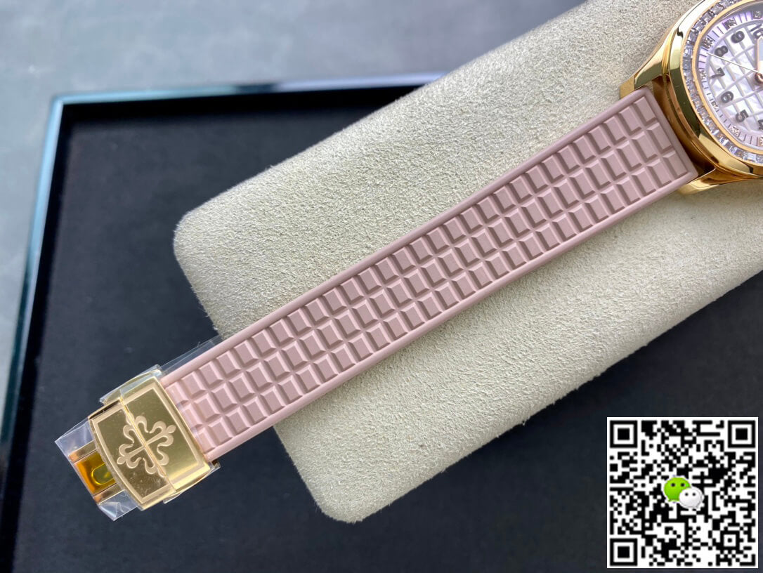 Patek Philippe Aquanaut 5072R-001 PPF Factory Rose Gold Mother Of Pearl Dial