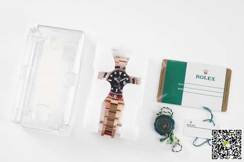 Rolex GMT Master II 116759 SAru ROF Factory Rose Gold