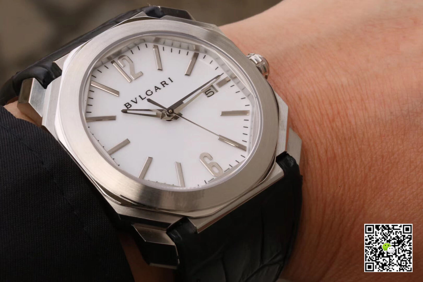 Bvlgari Octo 102779 OC41C6SLD White Dial