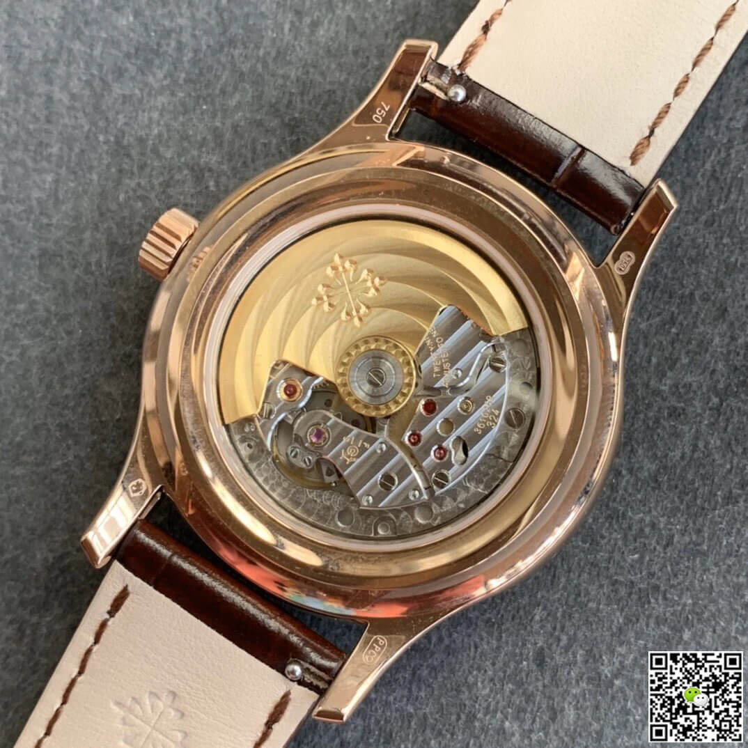 Patek Philippe Complications 5205R-010 GR Factory Rose Gold Black Dial