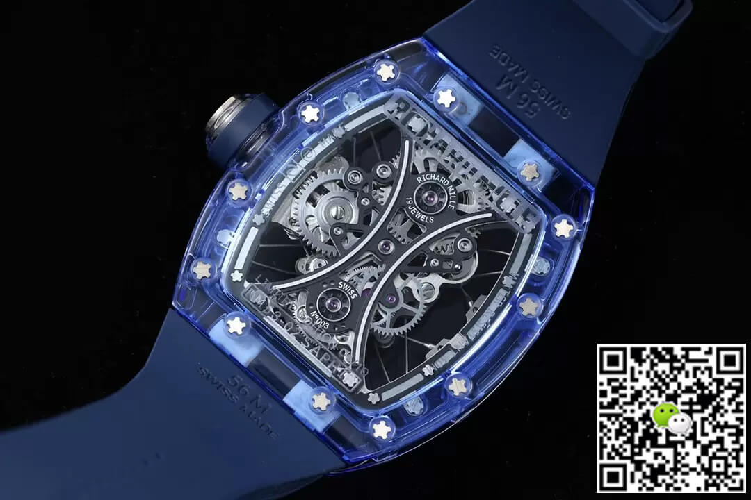 Richard Mille RM053-02 Tourbillon RM Factory Blue Skeleton Dial