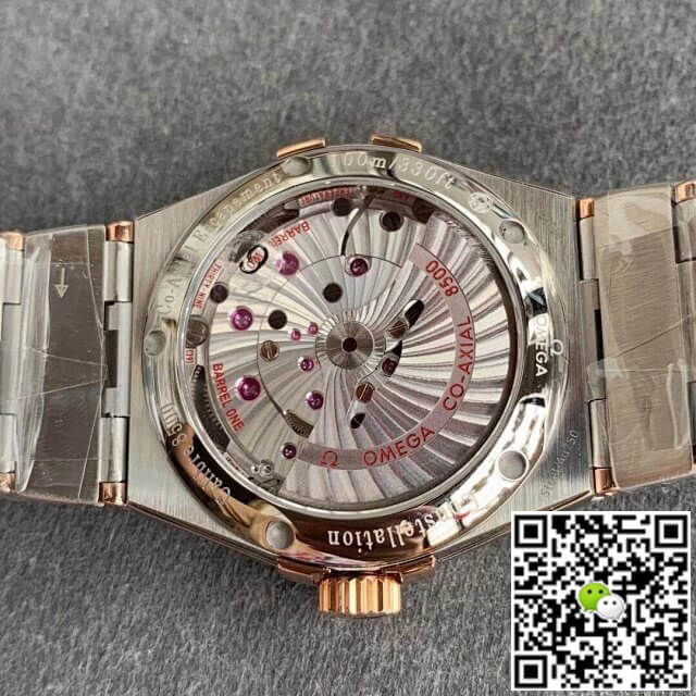 Omega Constellation 123.20.38.21.02.001 VS Factory Gold Bezel