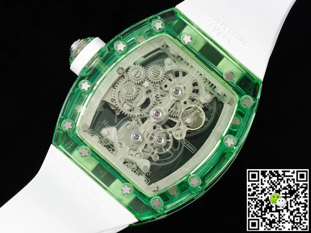 Richard Mille RM 56-01 Tourbillon RM Factory Green Transparent Case