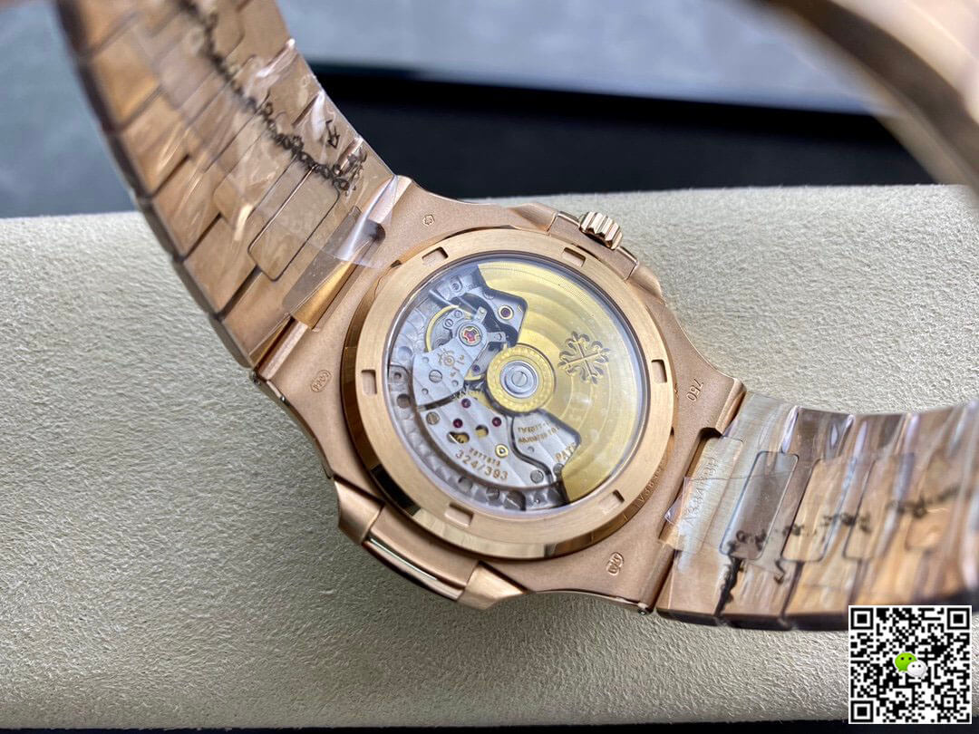 Patek Philippe Nautilus 5711/1R-001 GR Factory V2 Rose Gold Brown Gradient Dial