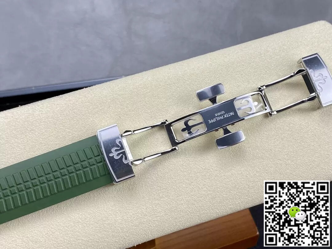 Patek Philippe Aquanaut 5168G-010 3K Factory V2 Upgraded Version Green Strap