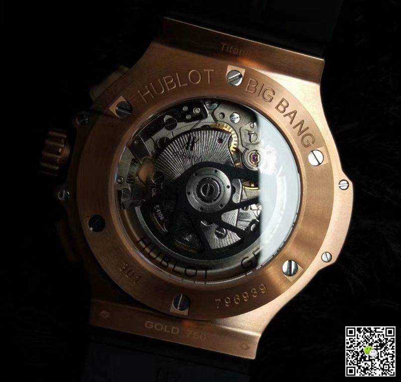 Hublot Big Bang 301.PX.1180.RX.1104 V6 Factory Rose Gold Diamond