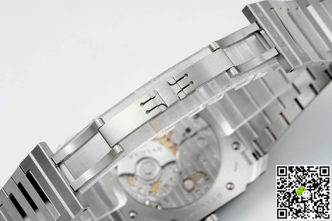 Bvlgari Octo Finissimo 103431 BV Factory Stainless Steel Blue Dial