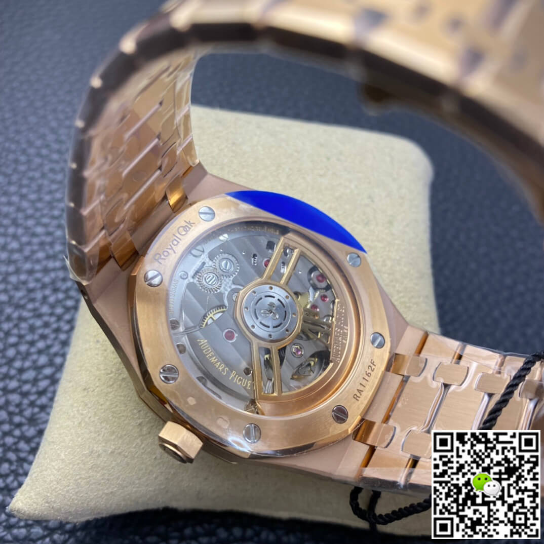 Audemars Piguet Royal Oak 15500 ZF Factory Rose Gold Version White Dial