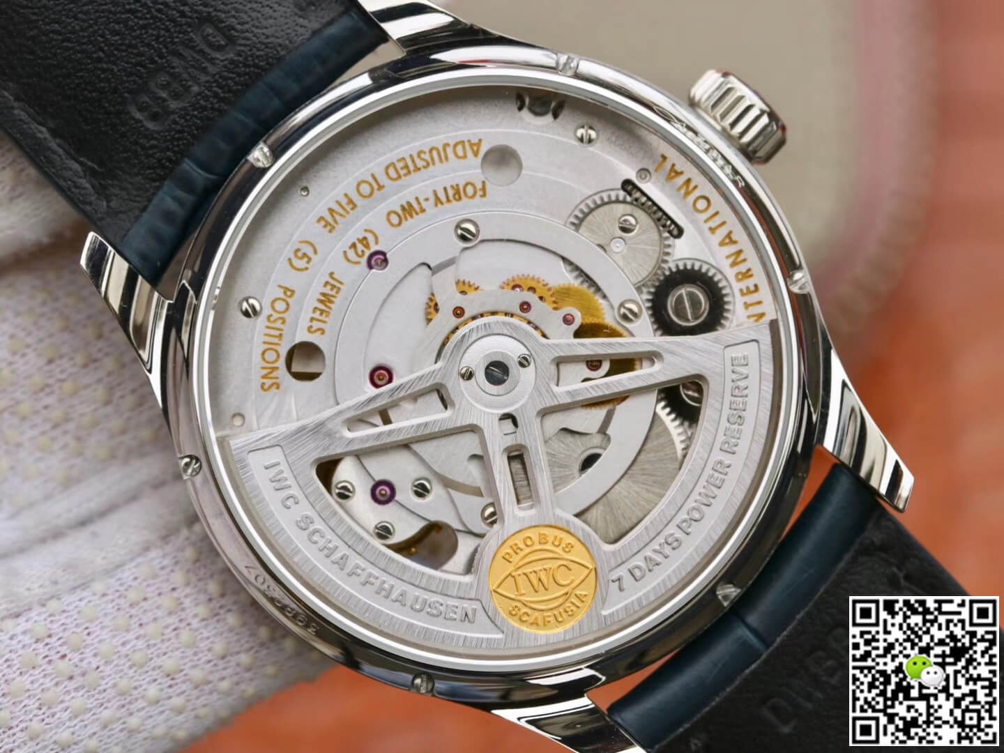 IWC Portuguese Tourbillon ZF Factory Stainless Steel White Dial