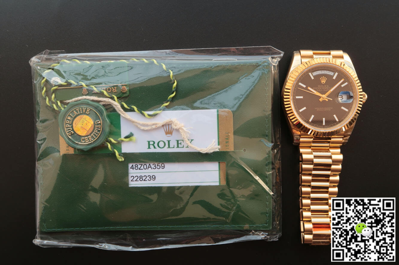 Rolex Day Date M228238-0004 EW Factory Yellow Gold