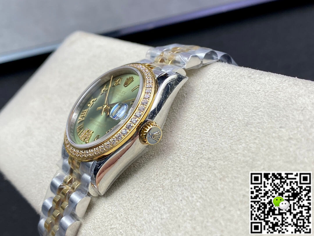 Rolex Datejust M278383RBR-0016 31MM EW Factory Yellow Gold