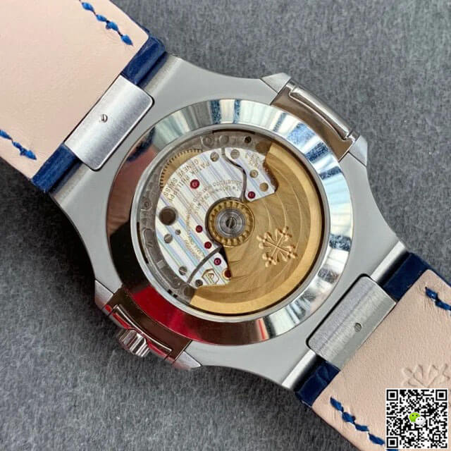 Patek Philippe Nautilus 5726/1A-014 GR Factory Blue Leather Strap