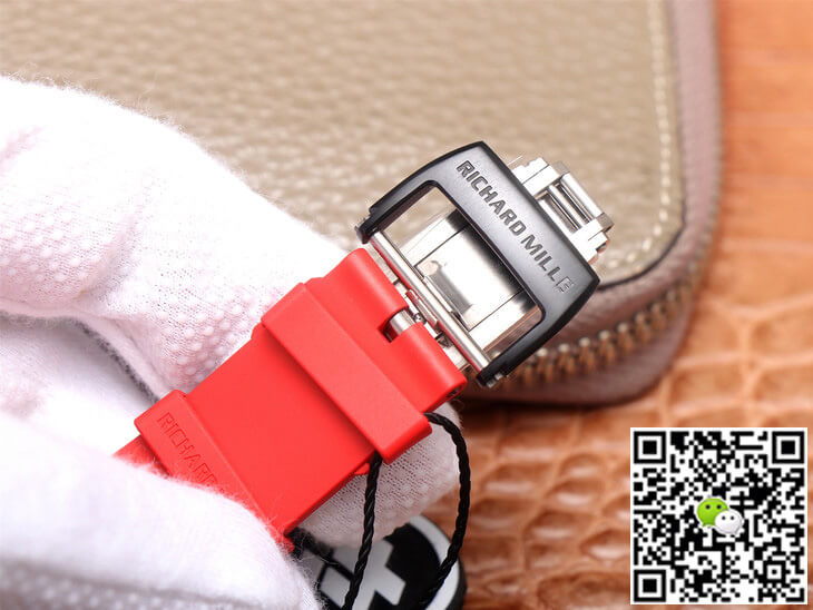 Richard Mille RM35-02 ZF Factory Red Rubber Strap