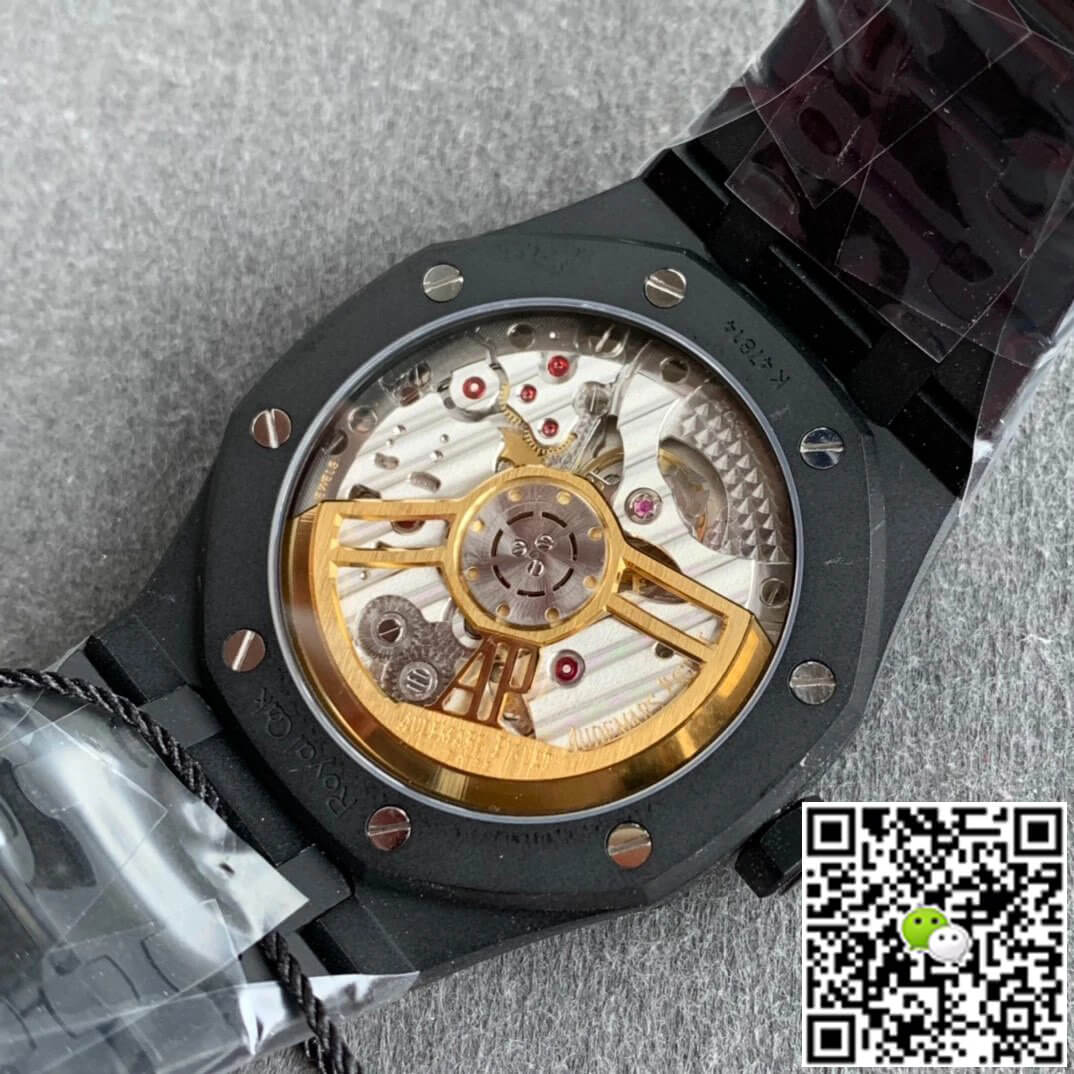 Audemars Piguet Royal Oak 15500 DLC Version ZF Factory Frosted White Dial