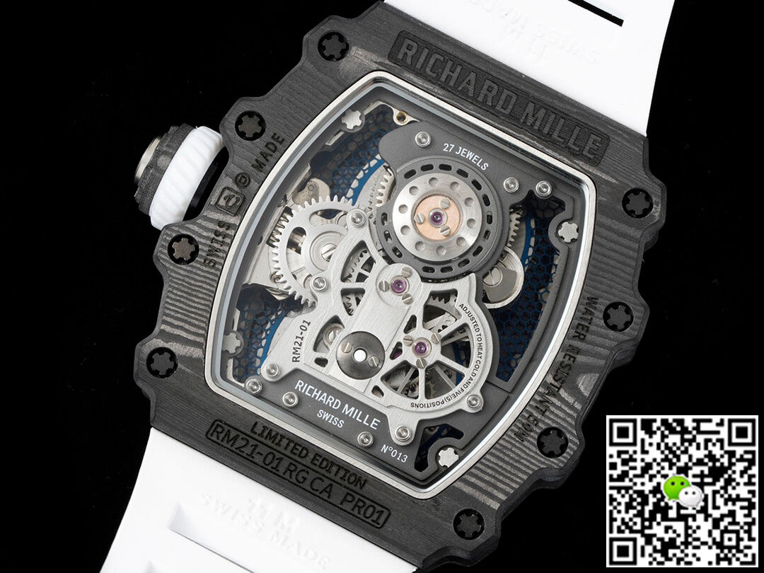 Richard Mille RM21-01 RM Factory Tourbillon Carbon Fiber Bezel
