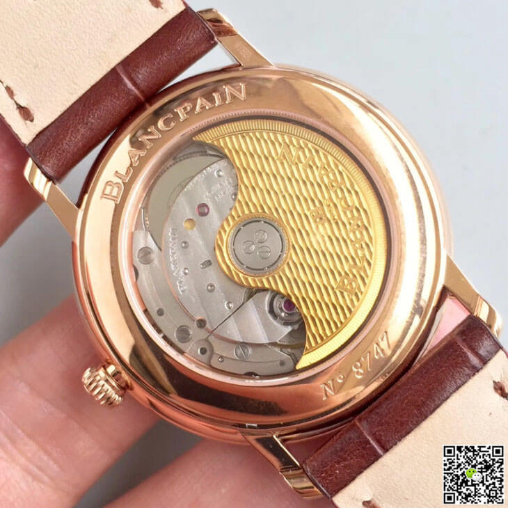 Blancpain Villeret 6651-3642-55B ZF Factory Rose Gold White Dial