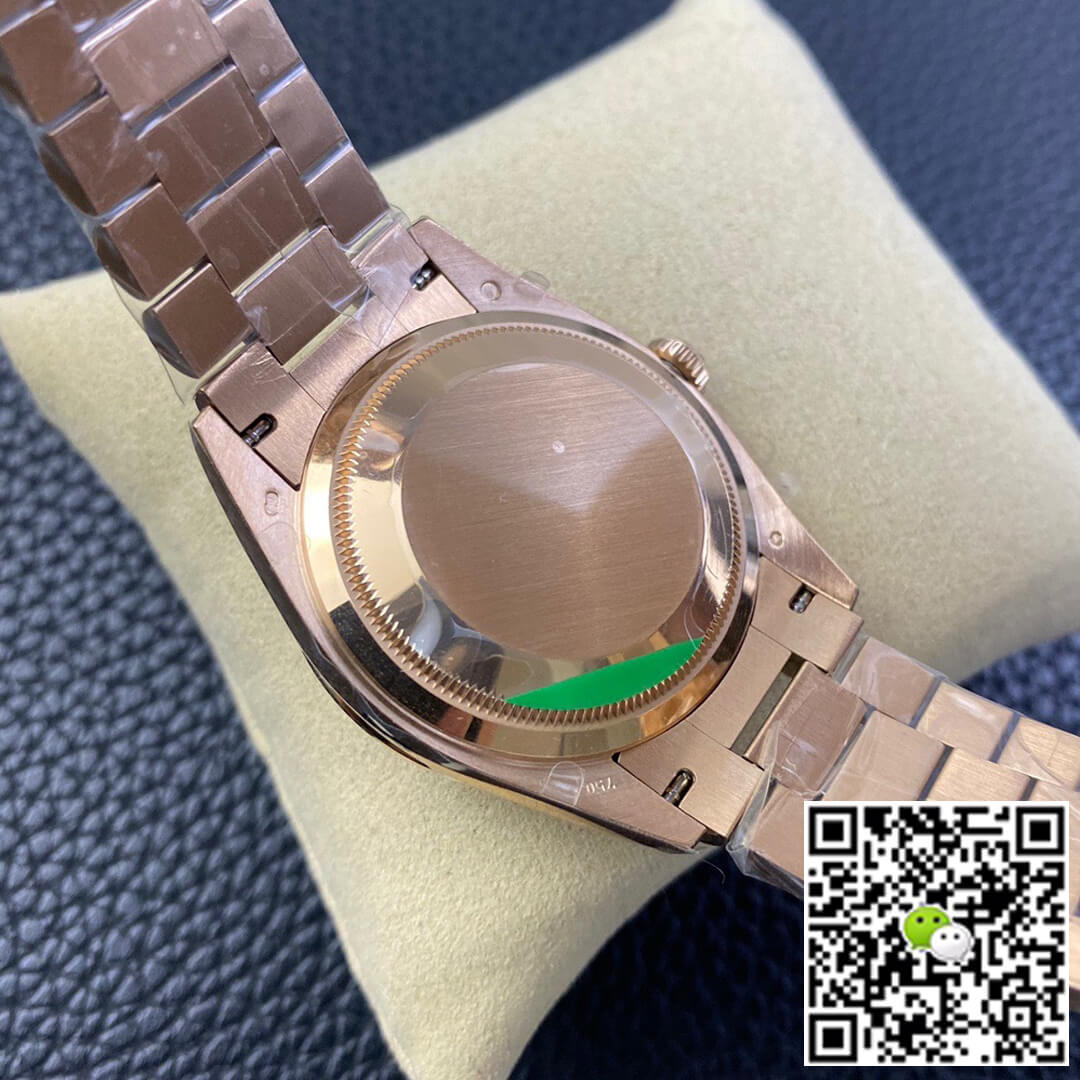 Rolex Day Date M128345rbr-0041 EW Factory Diamond Strap