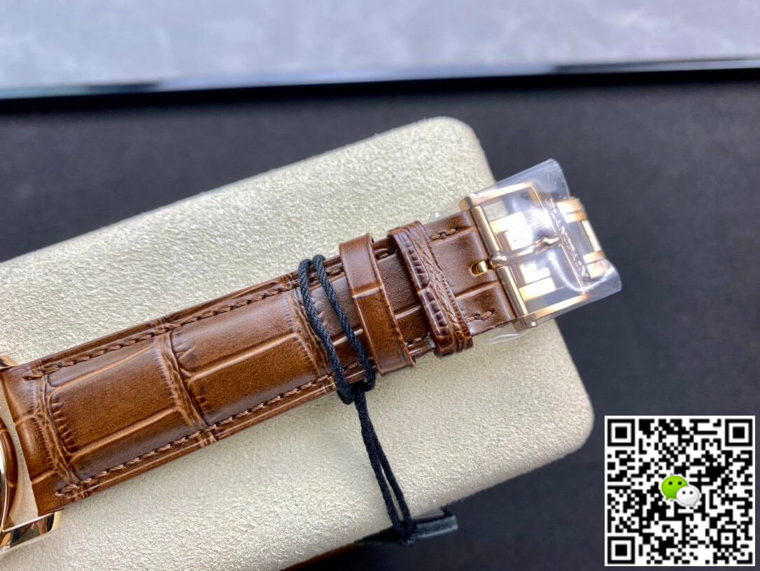 Blancpain Villeret 6654 OM Factory V3 Leather Strap