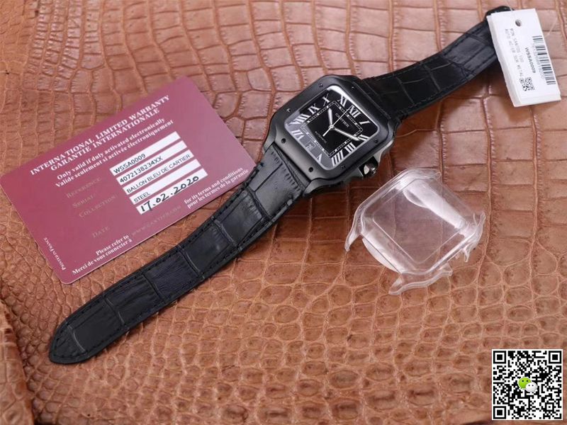 Cartier Santos WSSA0039 V6 Factory Carbon Plating
