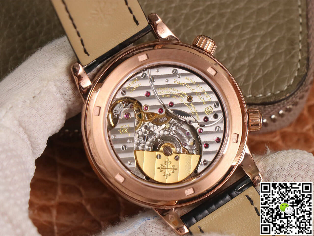 Patek Philippe Grand Complications 6102 TW Factory Rose Gold Black Dial