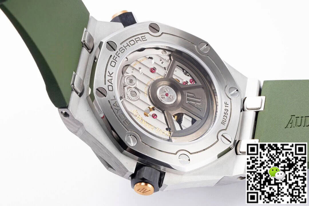 Audemars Piguet Royal Oak Offshore 15720ST.OO.A052CA.01 ZF Factory Green Strap