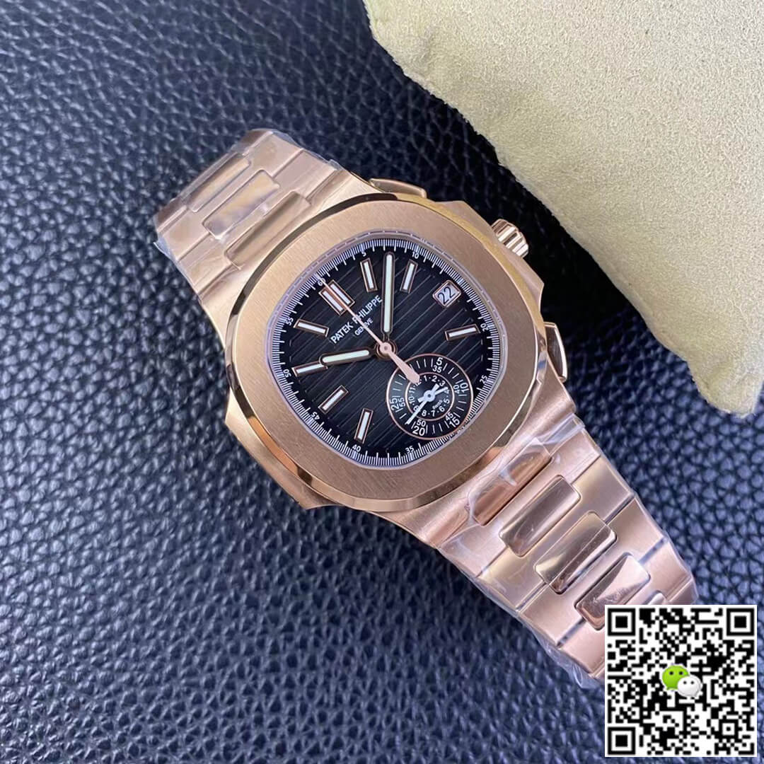 Patek Philippe Nautilus 5980/1R-001 3K Factory V2 Rose Gold