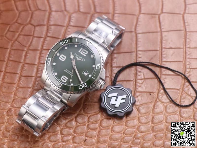Longines Hydroconquest L3.781.4.06.6 ZF Factory Green Dial