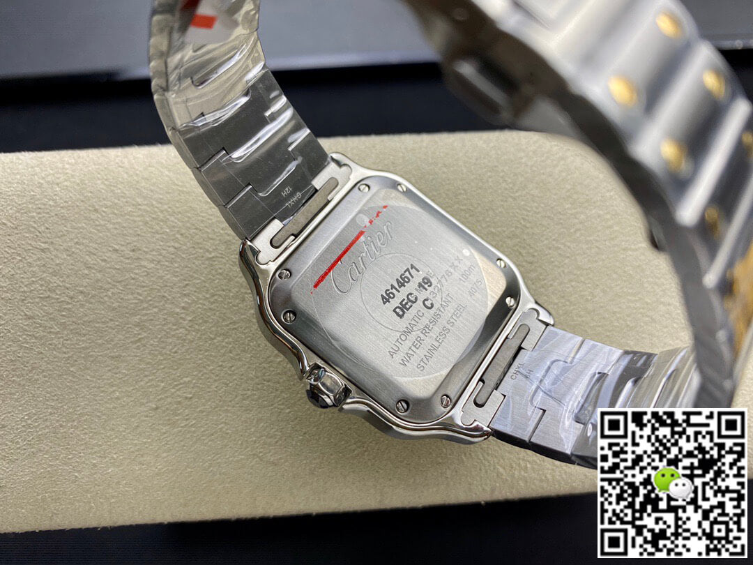 Cartier De Santos W2SA0016 35MM BV Factory White Dial