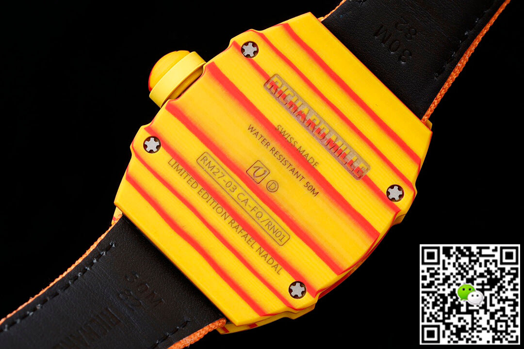 Richard Mille RM27-03 Rafael Nadal Tourbillon RM Factory Orange Strap