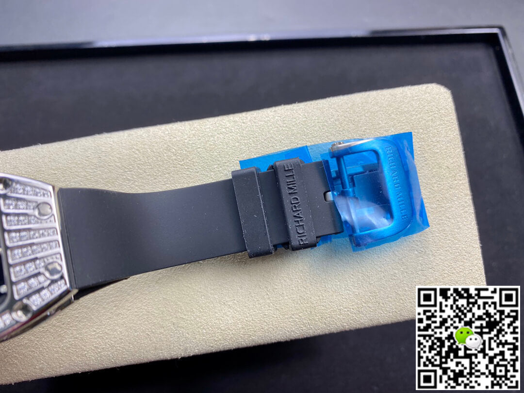 Richard Mille RM07-01 RM Factory Black Rubber Strap