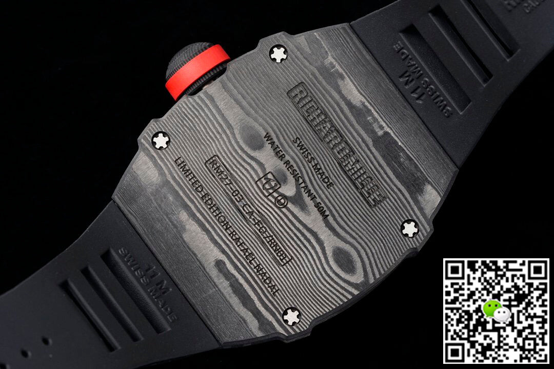 Richard Mille RM27-03 Rafael Nadal Tourbillon RM Factory Rubber Strap