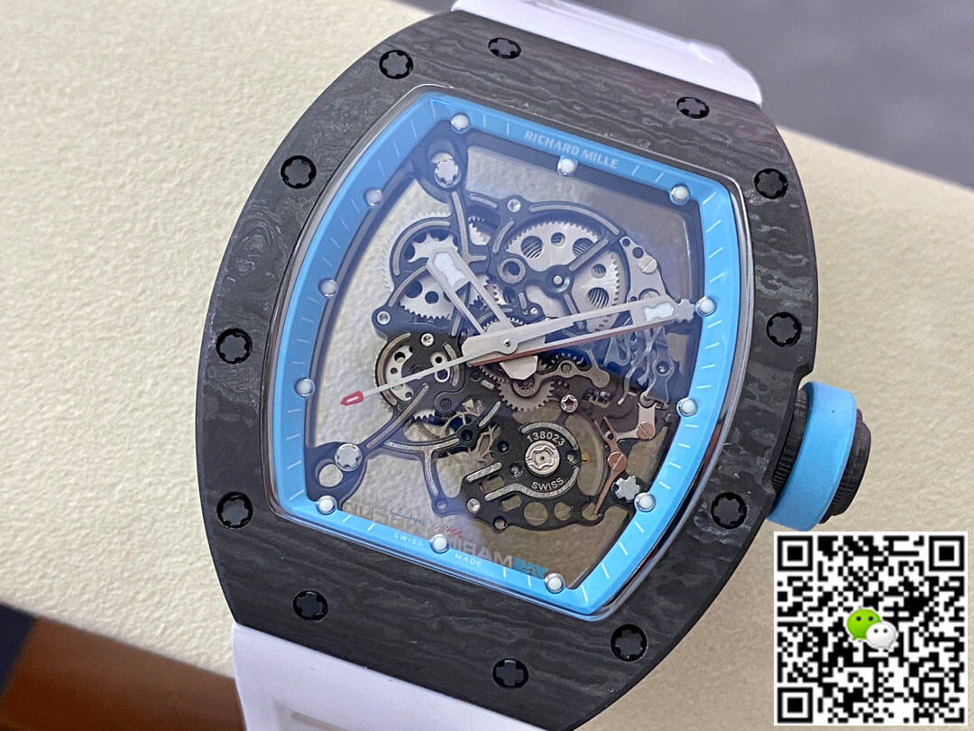 Richard Mille RM-055 BBR Factory Rubber Strap
