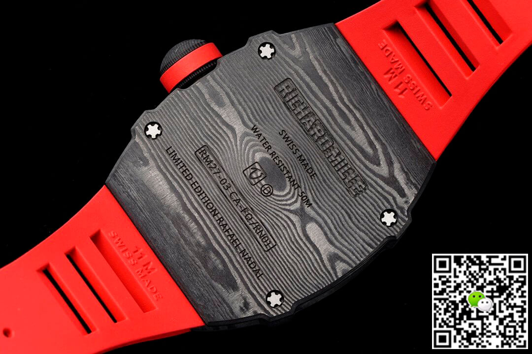 Richard Mille RM27-03 Rafael Nadal Tourbillon RM Factory Red Rubber Strap