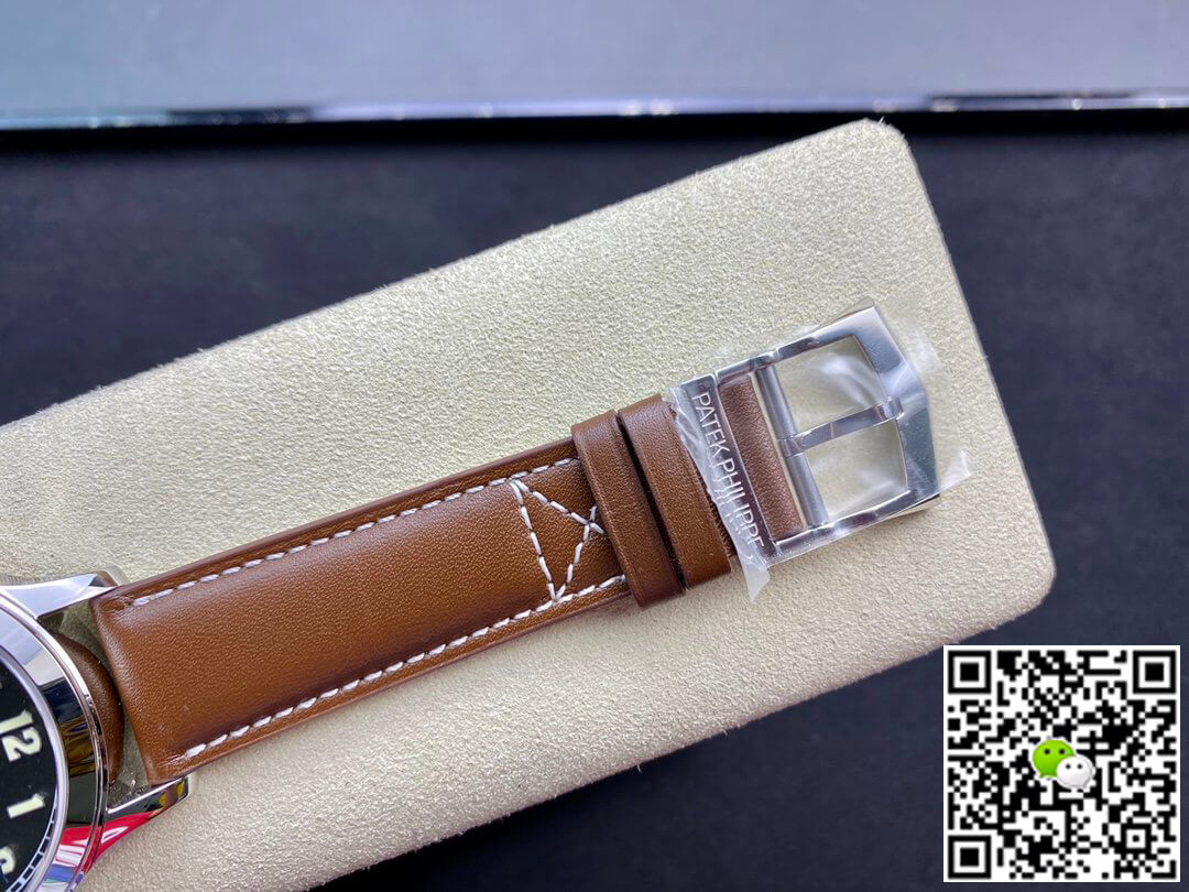 Patek Philippe Calatrava 5524G-001 GR Factory V2 Leather Strap
